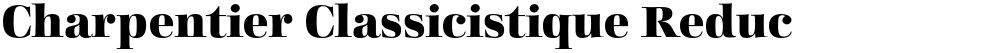Charpentier Classicistique Reduced