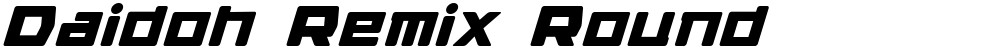 Daidoh Remix Round
