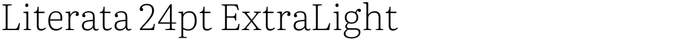 Literata 24pt ExtraLight