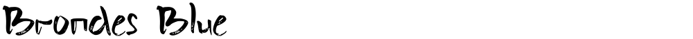Brondes Blue
