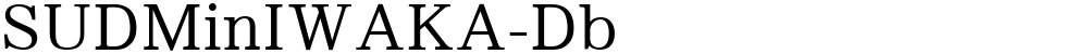 SUDMinIWAKA-Db