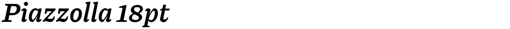 Piazzolla 18pt