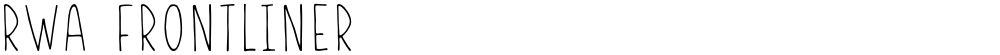 RWA Frontliner