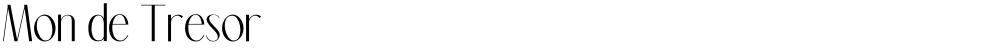 Mon de Tresor