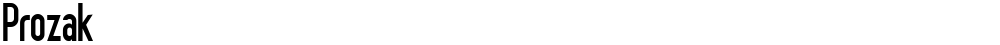 Prozak