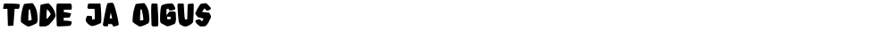 tode ja oigus