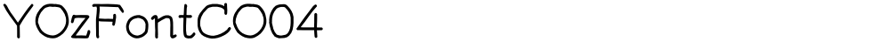 YOzFontCO04