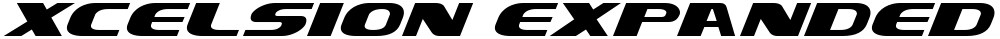 Xcelsion Expanded Italic
