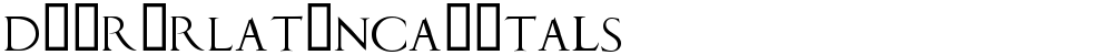 DuererLatinCapitals