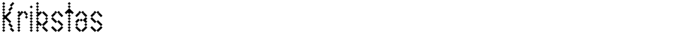 Krikstas