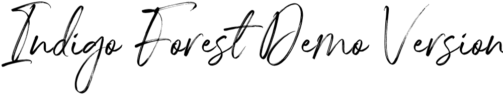 Indigo Forest Demo Version