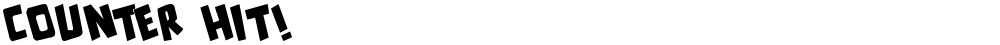 counter hit!