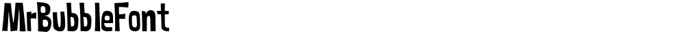 MrBubbleFont