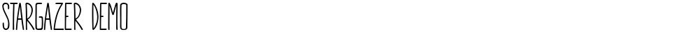 STARGAZER demo