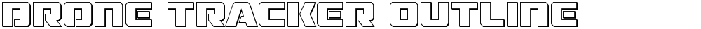 Drone Tracker Outline