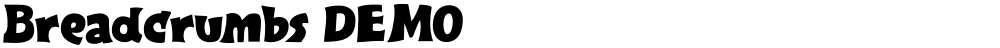 Breadcrumbs DEMO