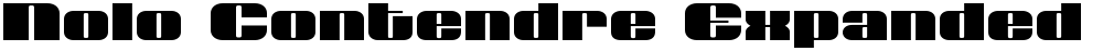 Nolo Contendre Expanded