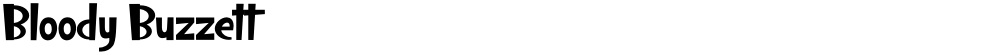 Bloody Buzzett