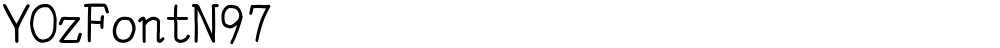YOzFontN97