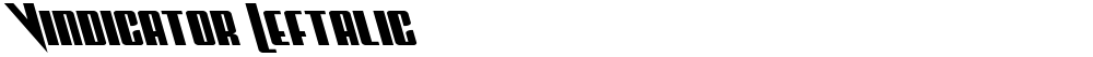 Vindicator Leftalic