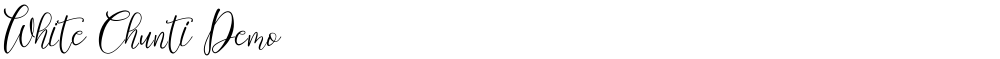 White Chunti Demo