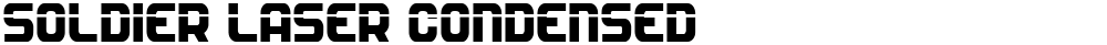 Soldier Laser Condensed