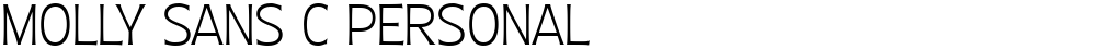 Molly Sans C PERSONAL