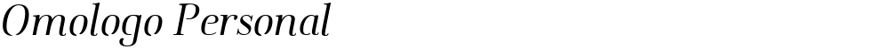 Omologo Personal