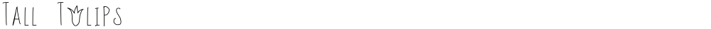 Tall Tulips