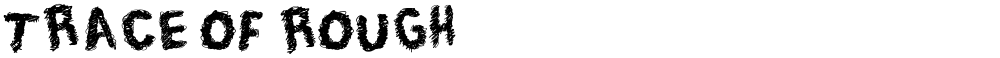Trace of Rough