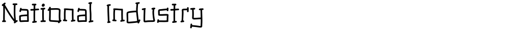 National Industry