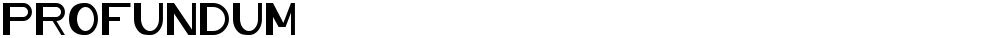 Profundum