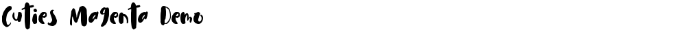 Cuties Magenta Demo