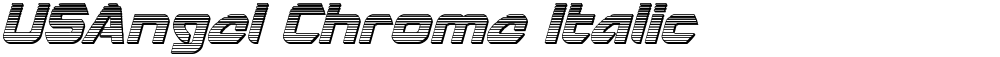 USAngel Chrome Italic