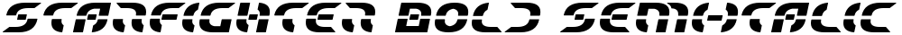 Starfighter Bold Semi-Italic