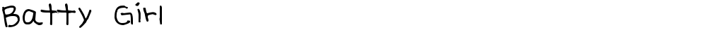 Batty Girl