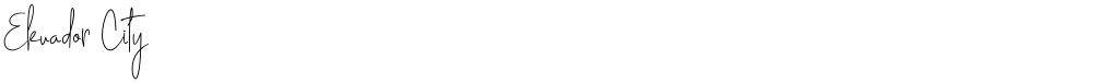 Ekuador City