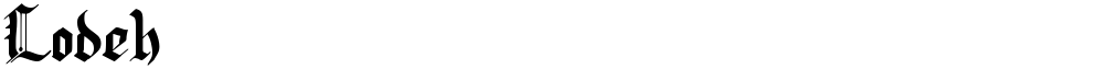 Lodeh