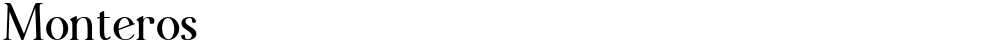 Monteros