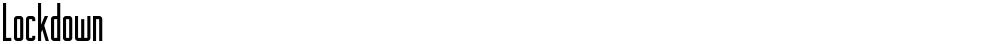 Lockdown