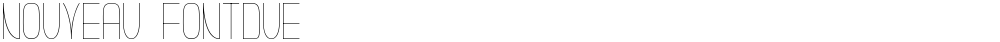 Nouveau Fontdue