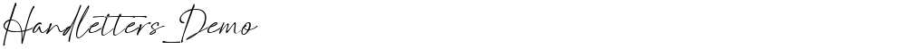Handletters_Demo