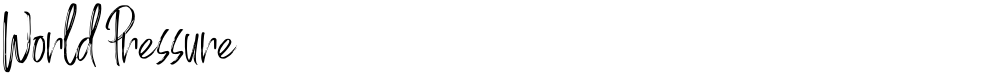 World Pressure