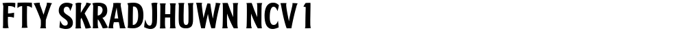 FTY SKRADJHUWN NCV 1