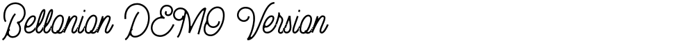 Bellonion DEMO Version