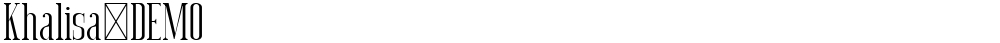 Khalisa_DEMO