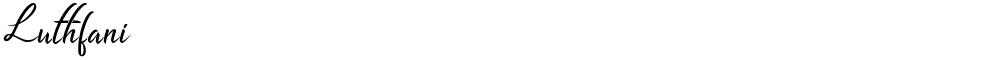 Luthfani