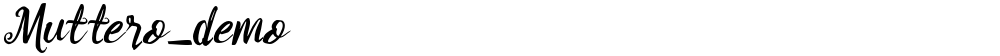 Muttero_demo