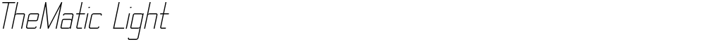 TheMatic Light