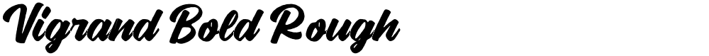 Vigrand Bold Rough